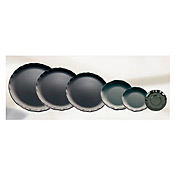 Thunder Group Black Pearl Melamine 10-1/2" Round Dinner Plate