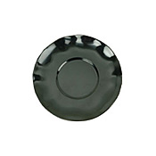 Thunder Group Black Pearl Melamine 6-1/2" Saucer For Soup Mug