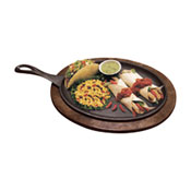 Tomlinson 1016265 Jumbo Oval Serving Skillet with Handle