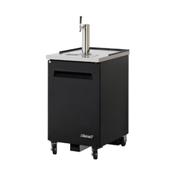 Turbo Air TBD-1SB Black Stainless Steel Beer Dispenser
