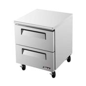 Turbo Air TUR-28SD-D2 2 Drawer Undercounter Refrigerator