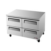 Turbo Air TUR-48SD-D4 4 Drawer Undercounter Refrigerator