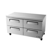 Turbo Air TUR-60SD-D4 4 Drawer Undercounter Refrigerator