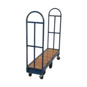 Wesco 273294 Steel U-Boat Truck with Wood Deck