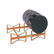 Wesco 2W582 45.5" Drum Rack