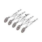 Paderno World Cuisine Fluted Multi-Wheel Dough Cutter