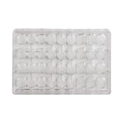 Paderno World Cuisine 4X9 Traditional Imprints Chocolate Mold