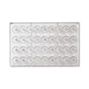Paderno World Cuisine 4X9 Festive Imprints Chocolate Mold