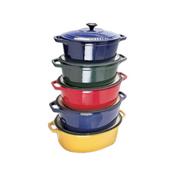 Paderno World Cuisine 3.5 Qts Oval Dutch Oven