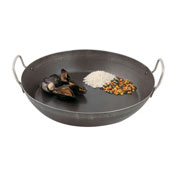 Paderno World Cuisine A4171736 Black Paella Pan