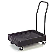 Carlisle XDL3000H03 Cateraide Black XT Dolly