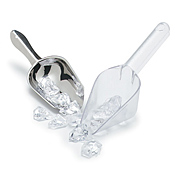 Carlisle 606106 6 oz Stainless Steel Bar Scoops