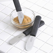 Mercer Cutlery 3-Pack Spreaders Wavy Edge with Skin Packaging