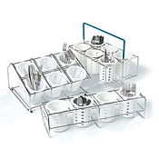 Carlisle Chrome 6-Compartment Dispenser