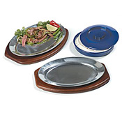 Carlisle 10-1/4" Aluminum Steak/Fajita Platters