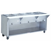 Supreme Metal HDSW-2E-SB-MT Stationary Steam Table