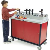 Lakeside Child Size Condiment Dispenser Cart (Configuration 4)
