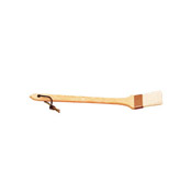 American Metalcraft 2"W Flat Boar Bristle Brush with Long Handle