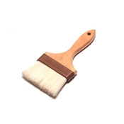 American Metalcraft 4"W Flat Boar Bristle Pastry Brush