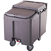 Cambro ICS125L131 Brown SlidingLid Short Ice Caddy