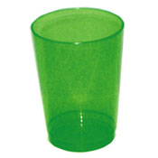 Party Essentials Neon Green 10 oz Tumblers, 25 ct.
