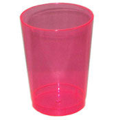 Party Essentials Neon Pink 10 oz Tumblers, 25 ct.