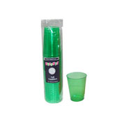Party Essentials Kelly Green 10 oz Tumblers, 25 ct.