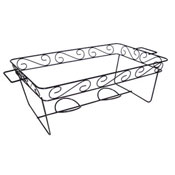 Party Essentials Black Full Size Elegance Rack