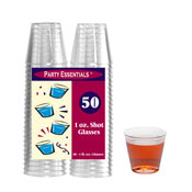 Party Essentials 1 oz Clear Shot Glasses