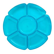 Party Essentials Round 7 Sectional Tray