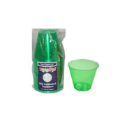 Party Essentials Kelly Green 9 oz Tumblers, 25 ct.