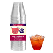 Party Essentials Clear 9 oz Tumblers, 50 ct.