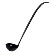 Party Essentials 2 oz. Black Ladle
