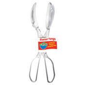 Party Essentials Clear Salad Tongs