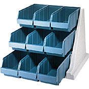 Cambro Organizer Black Rack w/8 Bins