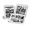 Carlisle 1222LWFG 21.06" x 12.06" x 0.80" Rectangular Fiberglass Tray | Cafeteria Trays