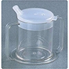 Independence 10 oz 2-Handled Clear Mug