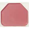 Carlisle 22" x 14.06" x 0.88" Trapezoid Wood Grain Fiberglass Trays