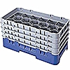Cambro 8-1/2"H Half Size 17-Compartment Camracks