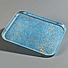 Carlisle 1814DFG 18" x 14" x 0.75" Rectangular Fiberglass Trays | Cafeteria Trays