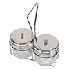 Town Town 19826 Complete Duck Sauce/Mustard Jar Sets