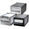 San Jamar H3001SS Stainless Countertop Fullfold Napkin Dispenser