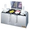 San Jamar Condiment Center w/(2) Pumps & (2) Trays