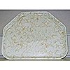 Carlisle 22" x 14.06" x 0.88" Trapezoid Decorative Fiberglass Trays | Cafeteria Trays