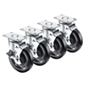 Krowne 2-5/8" x 3-5/8" Plate Casters