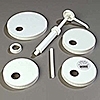 Carlisle 38610 Pump Kit with Fixed Nozzle Pump & 5 Lids