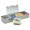 Carlisle 38704CSIB Stainless Steel Condiment Caddy