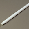 Carlisle 60" Threaded White Plastic Handle 