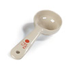 Carlisle Beige Solid 2 oz Polycarbonate Measure Miser w/Short Handle