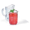 Carlisle 32 oz Clear Plastic Pitcher